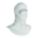 FLAME RESISTANT BALACLAVA/HOOD, NOMEX/LENZING, WHITE, UNIVERSAL