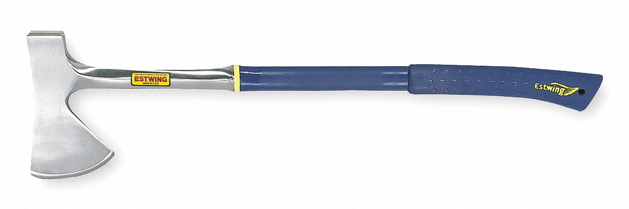 CAMPERS AXE, 26 IN OVERALL L, 4 IN CUTTING EDGE L, 4 LB HEAD WT, STEEL, STEEL