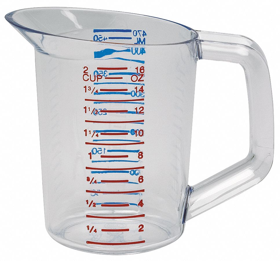 CUP MEASURING 1PT 0.5L CLEAR