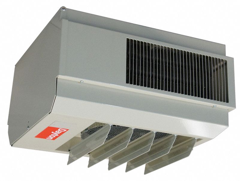 DAYTON Electric Wall & Ceiling Unit Heater, 15kW, 480V AC, 3phase, Air