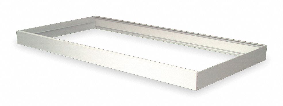 MOUNTING FRAME, SURFACE, FOR 54UD18/54UD19/54UD20/54UD21, 48 X 24 IN, ⅛ IN FRAME EXTENDS