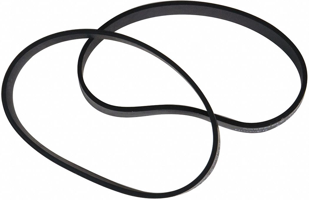 HOOVER, Fits Hoover Vacuum Brand, 2, Vacuum Cleaner Belt 2YUY640201190 Grainger