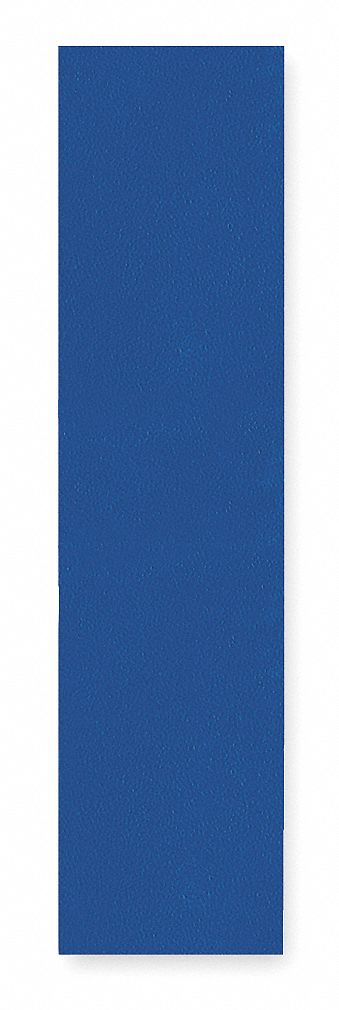 End Panel For Flat-Top Locker: 3/8 in x 12 in x 60 in, High Density Polyethylene, Matte