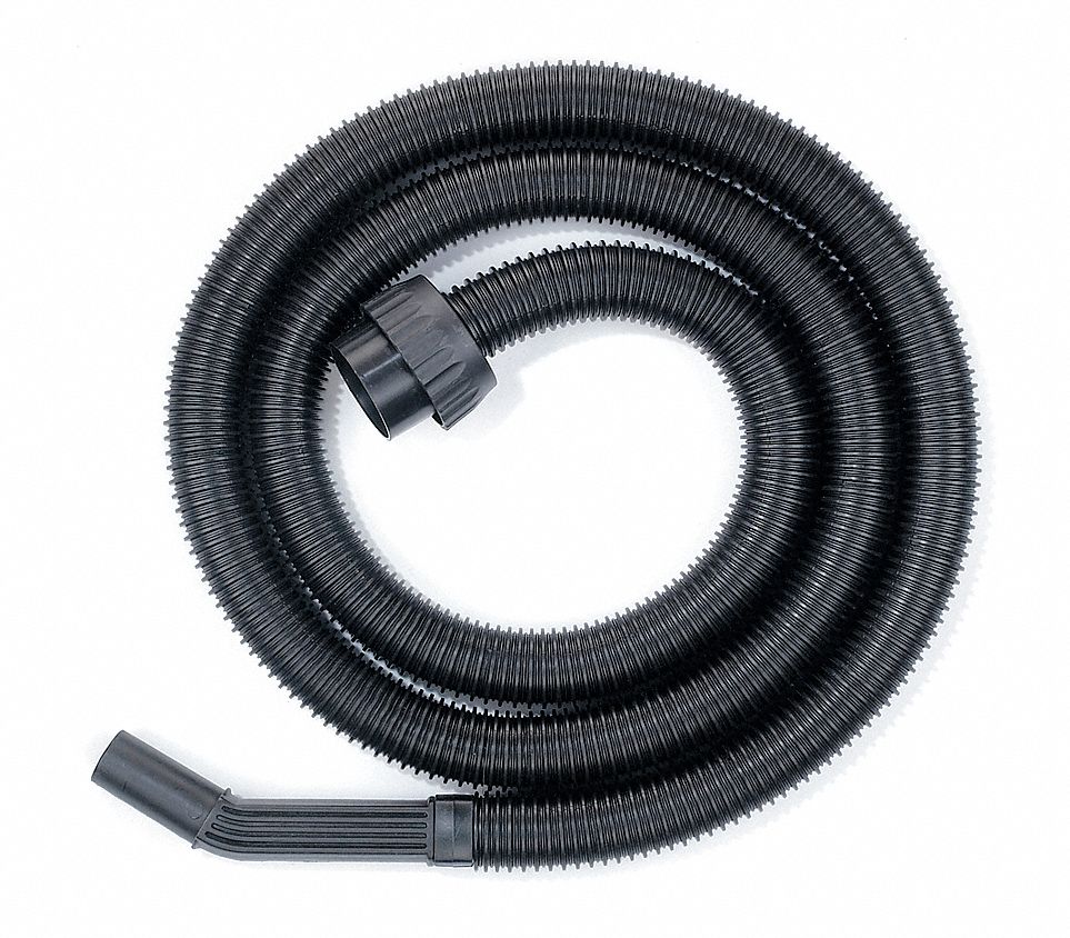 DAYTON, 1 1/4 in Hose Dia., 8 ft Hose Lg, CrushResistant Vacuum Hose