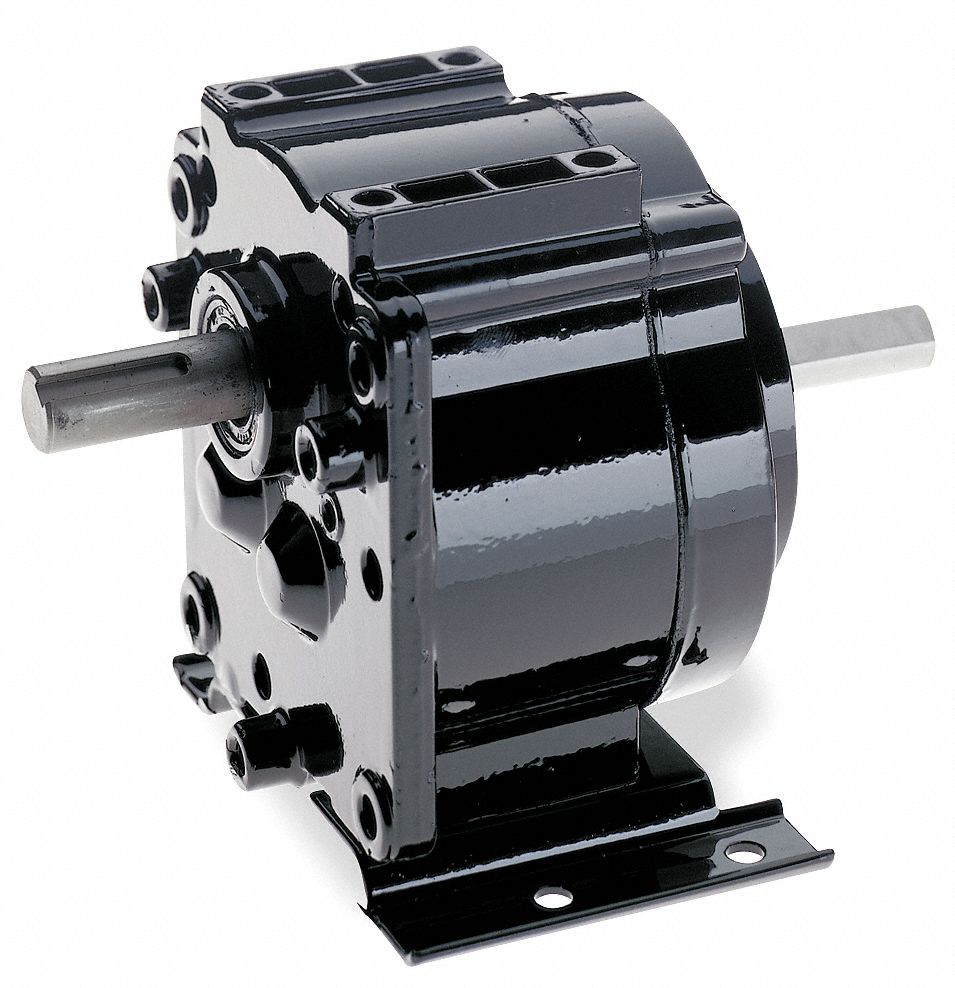 DAYTON Speed Reducer: 92:1, 19 RPM, 0.1 hp Input Max, 290 in-lb Output Max,  Any Angle