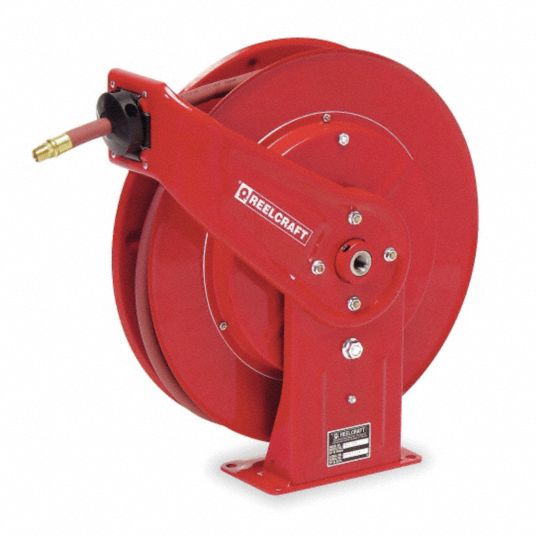 Legacy Manufacturing L8652 Workflorce Series Manual Air Hose Reel with 0.38  in. I.D. x 100 ft. Hose