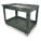 UTILITY CART WITH DEEP LIPPED PLASTIC SHELVES, 500 LB LOAD CAPACITY