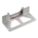 NOSE PLATE, DIE CAST ALUMINUM, 18 IN OVERALL W, 300201, FOR USE W/5YN96