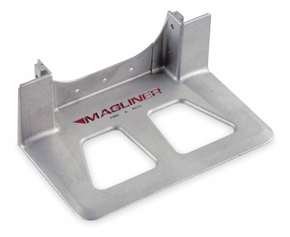 NOSE PLATE, DIE CAST ALUMINUM, 14 IN OVERALL W, 300200, FOR 5YN95,5YP01