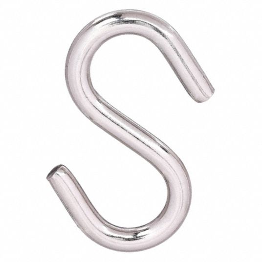 S Hooks (SINGLE) <b>5/16 Mfg#S0178-0008</b>