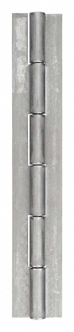 270° Continuous Hinge Without Holes, Steel, Door Leaf: 36 in