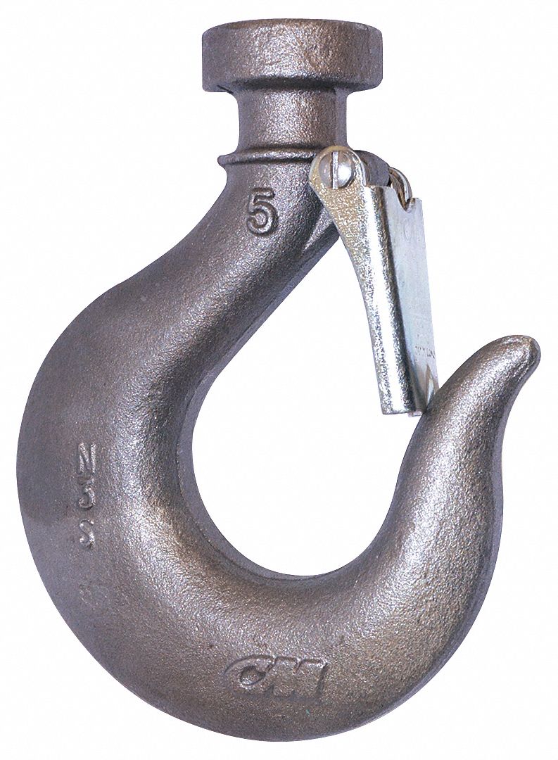 Bottom Hook Assembly: Lever Chain Hoists, 1.5 lb Compatible Load Capacity, 640, 40604