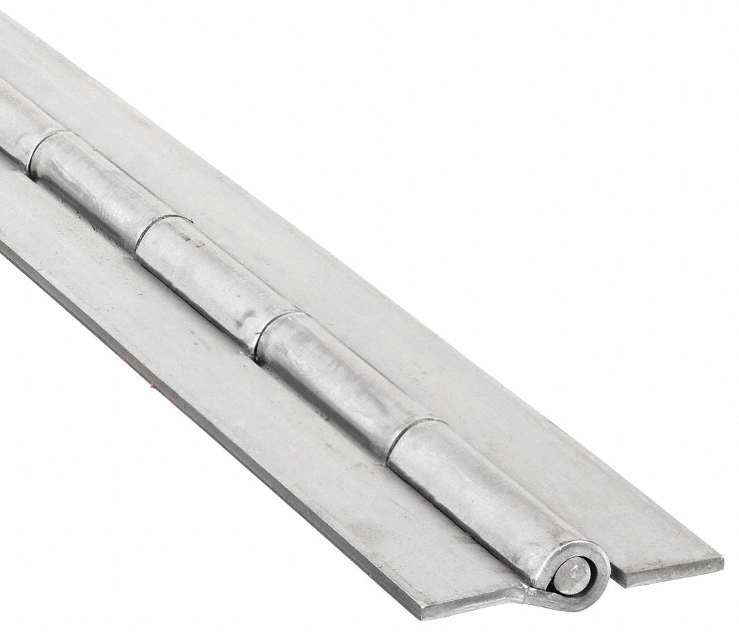 CONTINUOUS,HINGE,STEEL,2 INX6FT