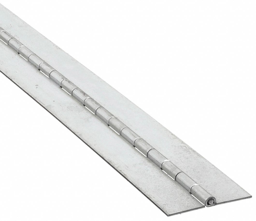 CONTINUOUS,HINGE,STEEL,1-1/2 INX6FT
