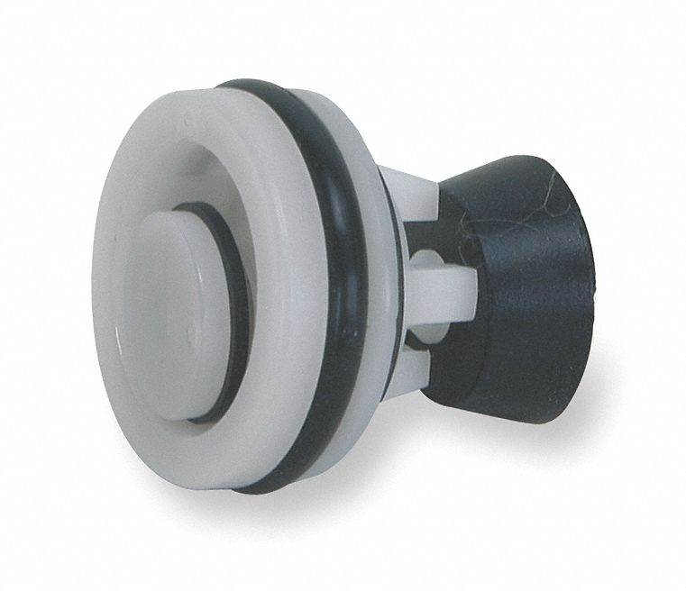 Diverter Button Plastic 5/8 X 3/8
