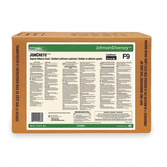 DIVERSEY Sealer Base, Water, Milky White, 5 gal Container Size