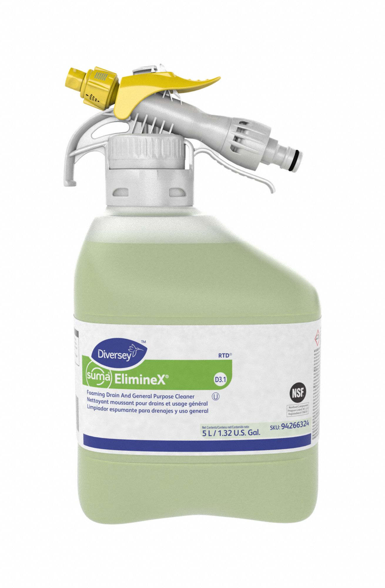 DIVERSEY, Suma, D3.1, Foaming Drain Maintainer Concentrate 2ZHV1