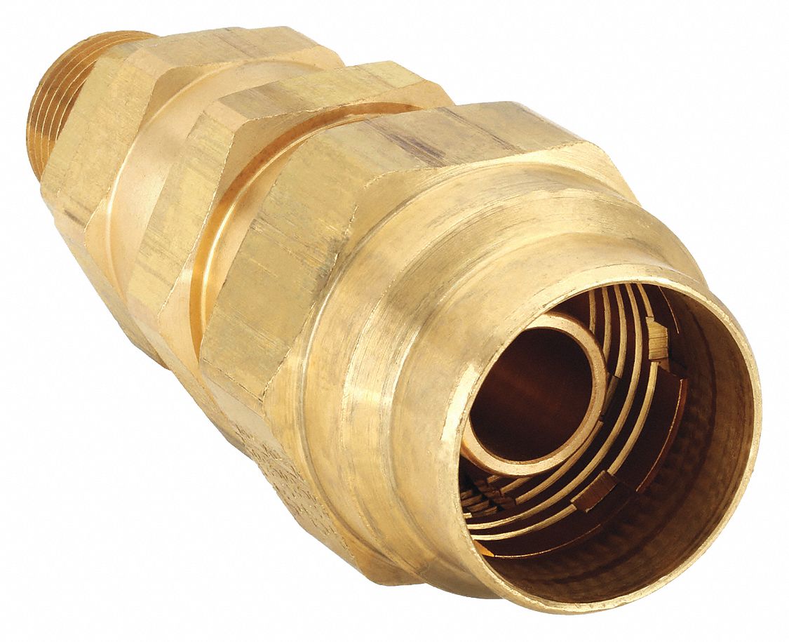 Connector Fitting: NPT, Brass