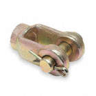 CLEVIS ZINC PLATED STEEL