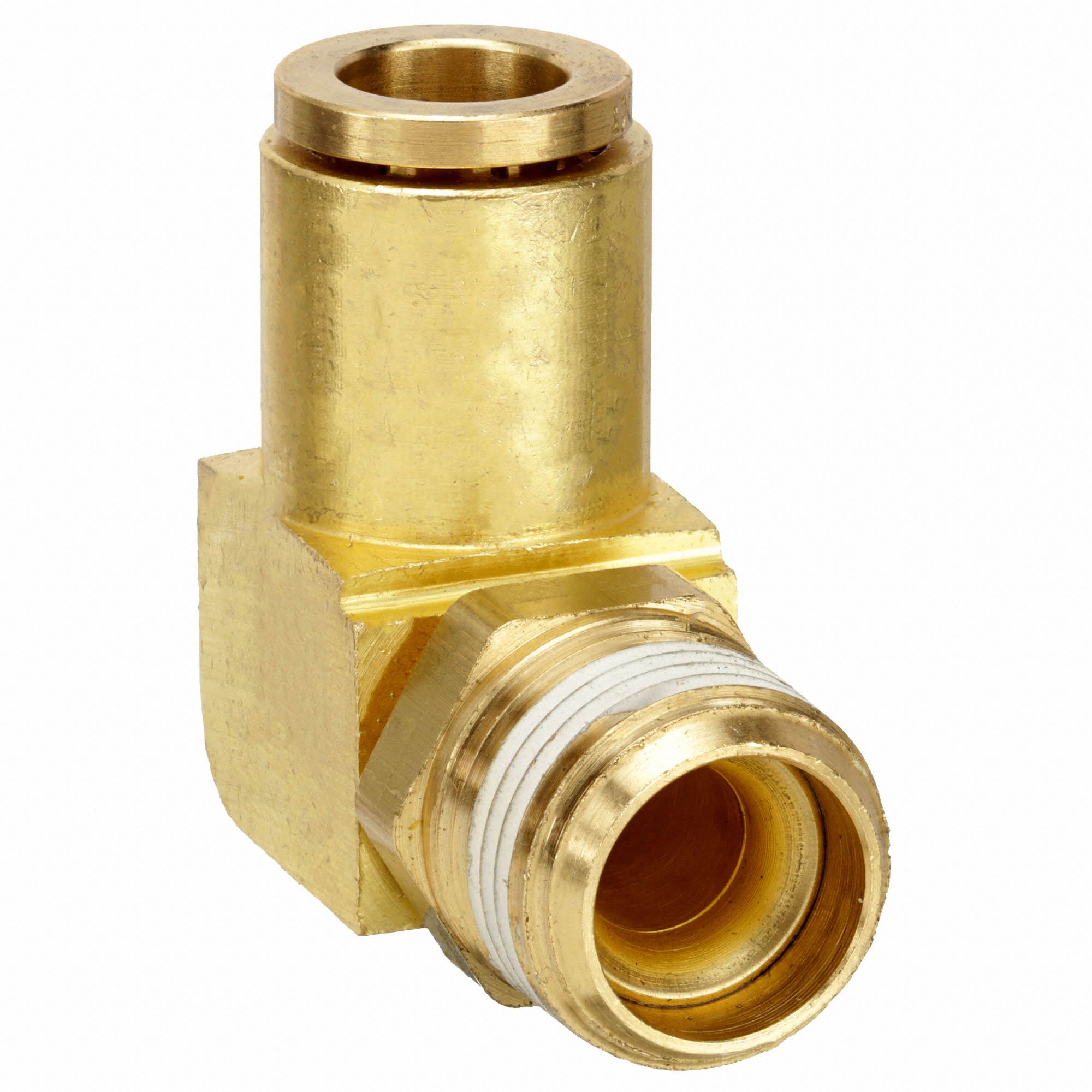 EATON WEATHERHEAD Swivel Male Elbow, 1/827, 1/4 In Tube Sz 2ZKP6