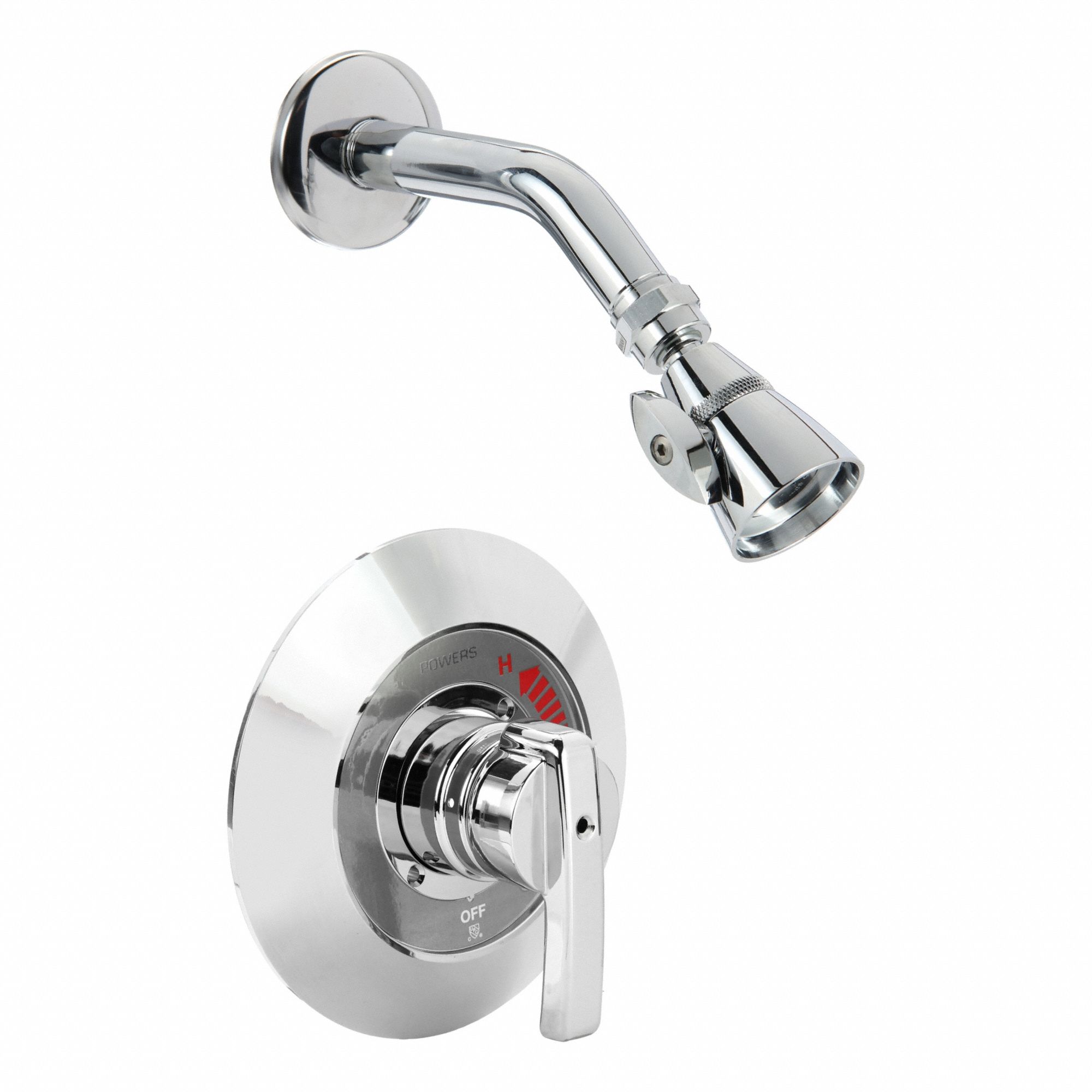 POWERS, Biltmore 900, 4.6 gpm Fixed Showerhead Flow Rate