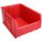 MOBILE BIN, 35⅞ IN OVERALL L, 23⅞ IN X 17½ IN, RED, STACKABLE
