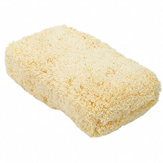 TOUGH GUY, Microfiber, 9 1/2 in Lg, Microfiber Sponge - 2ZPE4