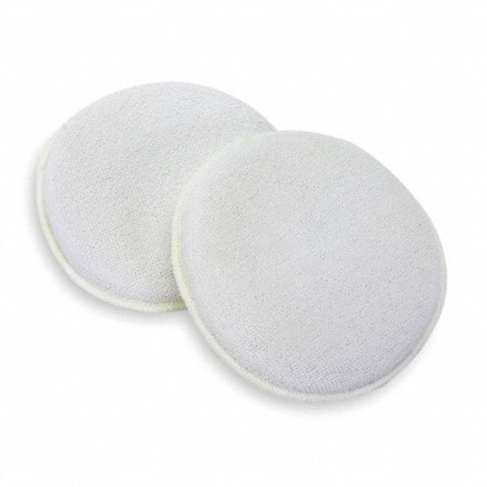 Tough Guy 2zpe7 4 White Microfiber Applicator Pad