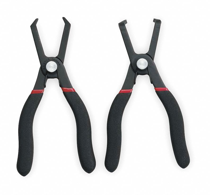 PUSH PIN PLIER SET, 2 PLIERS, DELUXE CUSHION GRIP, MANUAL, ERGONOMIC
