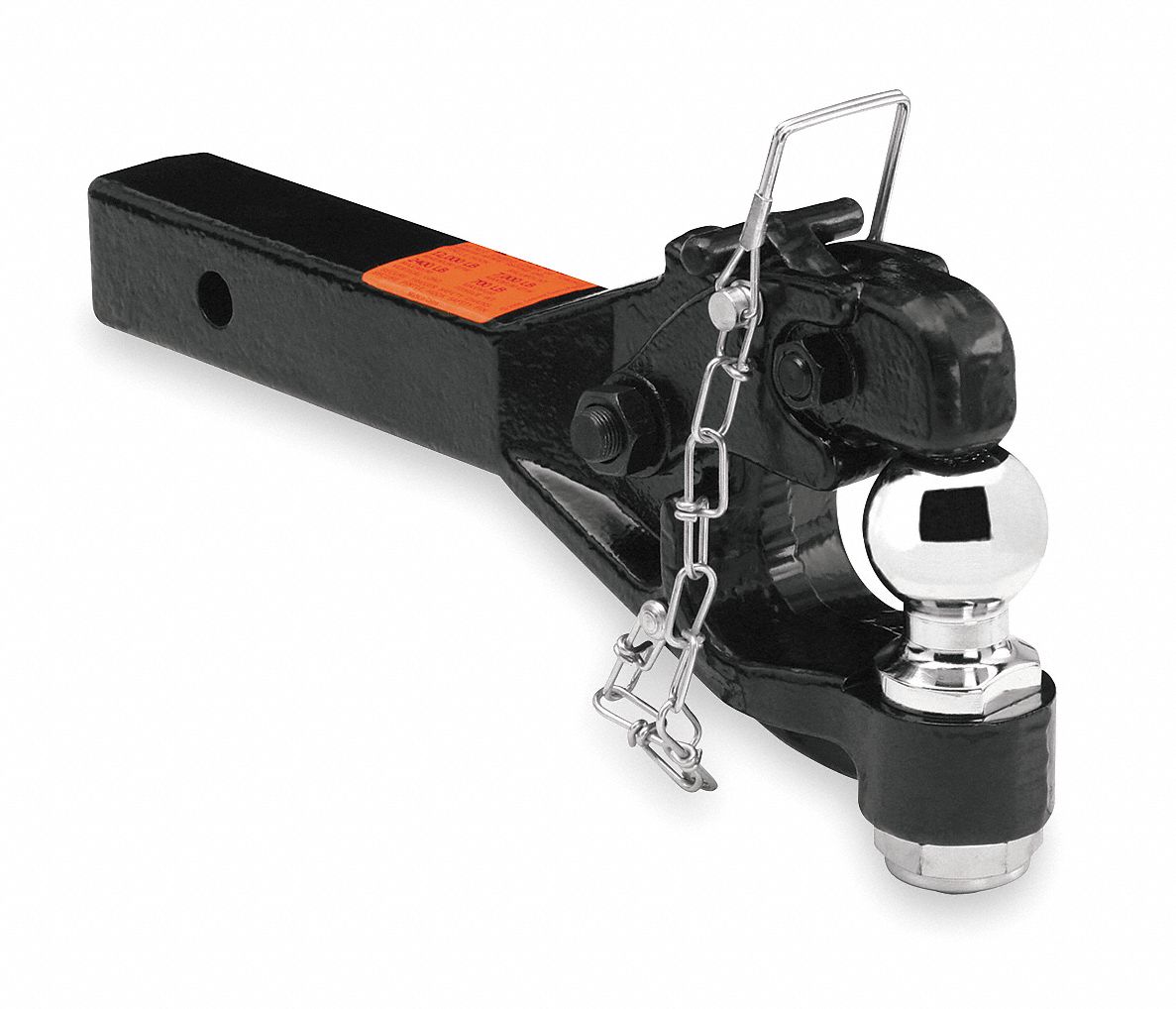 REESE Pintle And Ball Combo Hitch Mount, 12,000 lb Gross Vehicle Wt