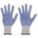 COATED GLOVE, L (9), ANSI CUT LEVEL A4 DOTTED, PVC, HPPE, 13 GA, DOTTED, GREY