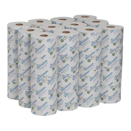 Georgia Pacific Envision High-Capacity Standard Bath Tissue 1-Ply White 1500-roll 48-carton