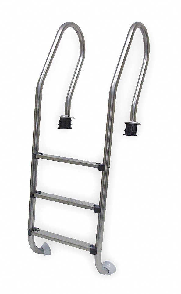 GRAINGER APPROVED Escalera de 4 Escalones de 72pulg. - Escaleras para  Piscinas - 2ZTR4 | 2ZTR4 - Grainger México