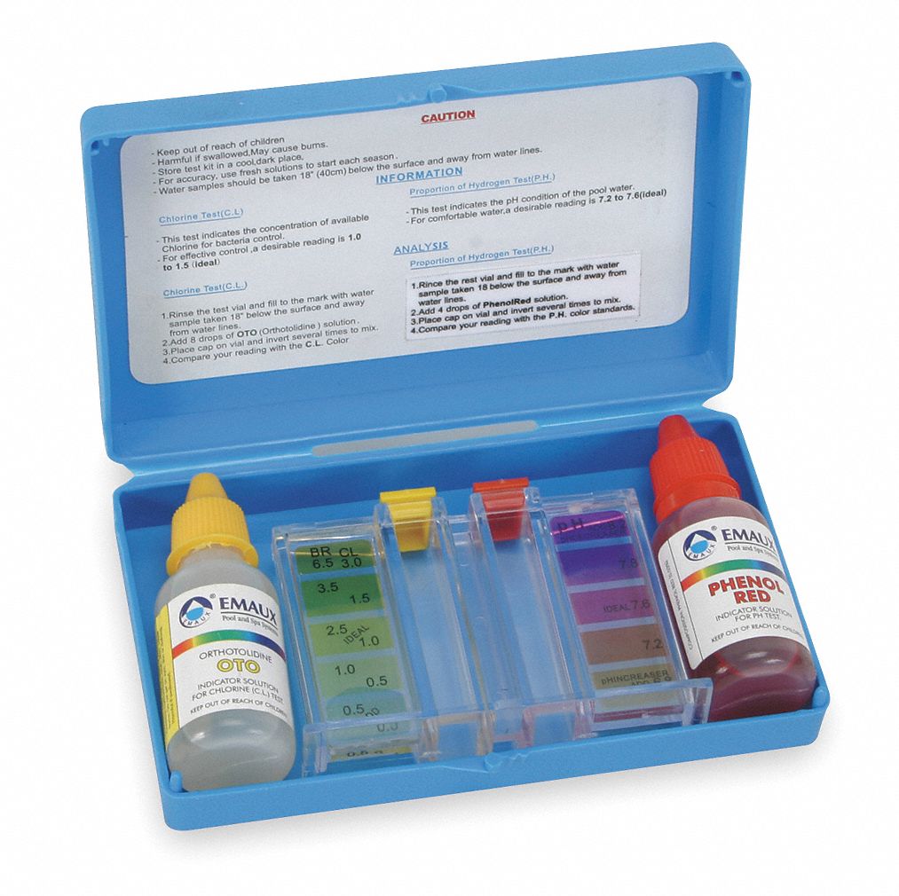 Water Analysis Kit 2ZTV92ZTV9 Grainger