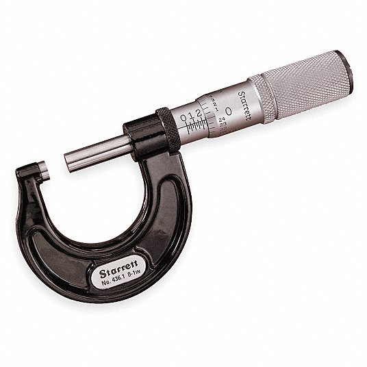 Starrett NO436 Outside Micrometer for sale online 