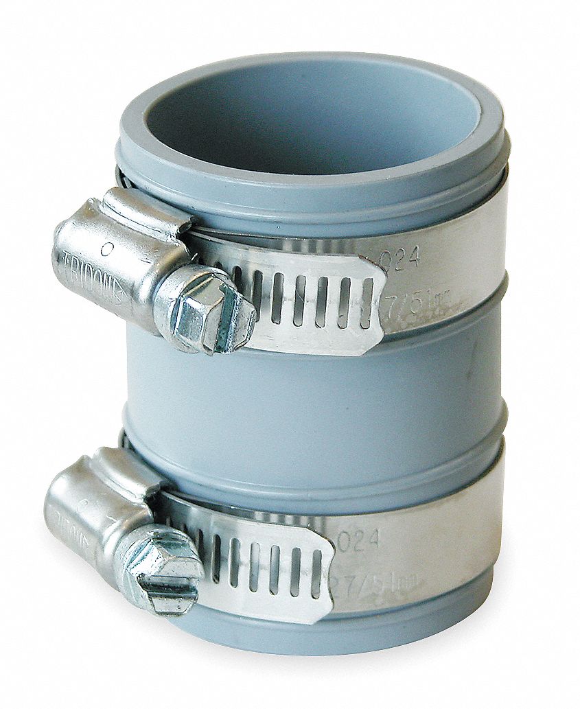 Pvc Flexible Connector For Pipe Size 1 14 1 2964 X 1 2964 Inside Dia