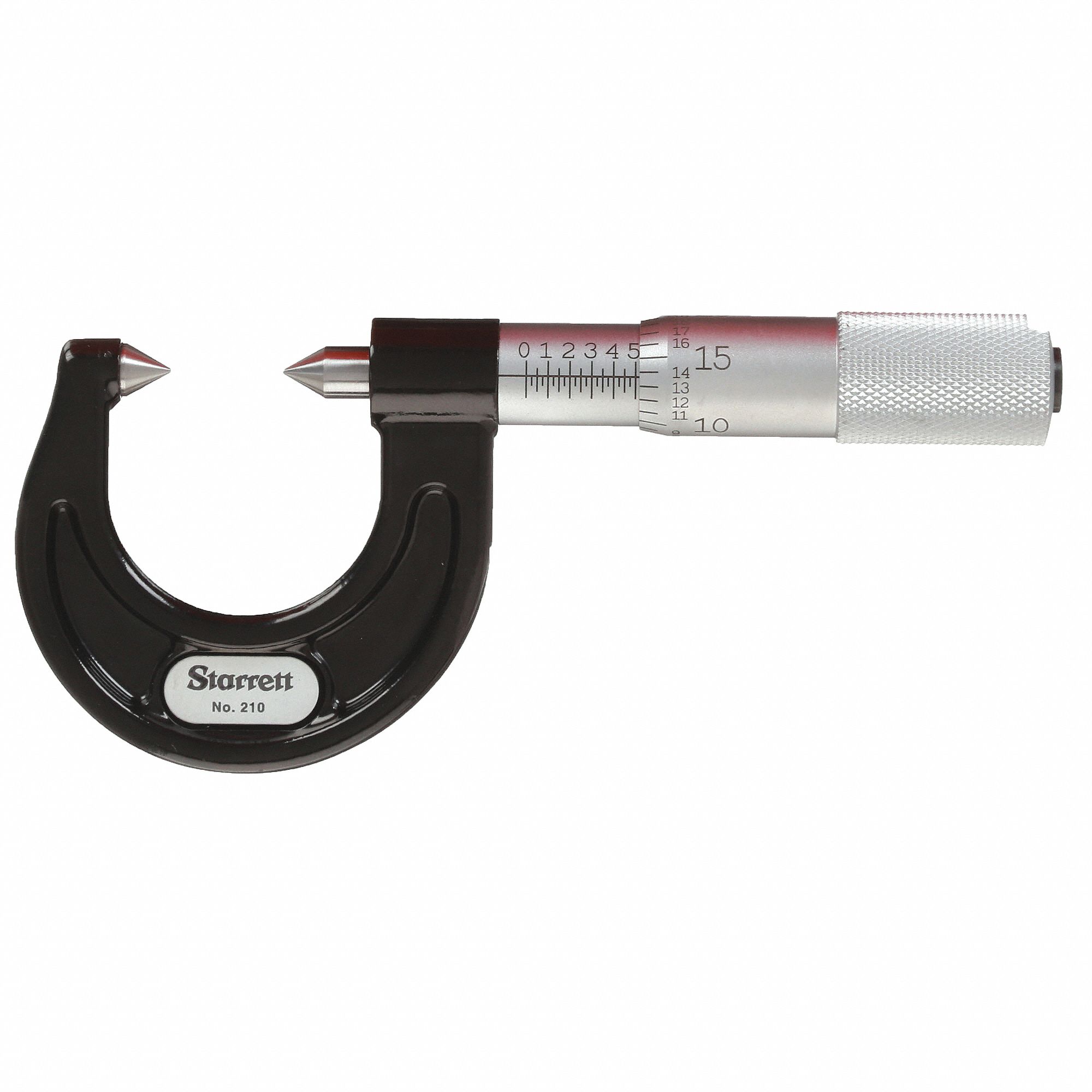 DIGITAL SCREW THREAD MICROMETER, MECHANICAL, 0 IN TO 0.875 IN RANGE