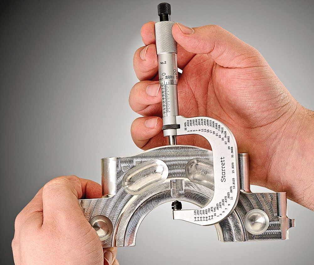 STARRETT Micrometer Ball Attachment 1 Pieces, Ball, 0.24 in Compatible