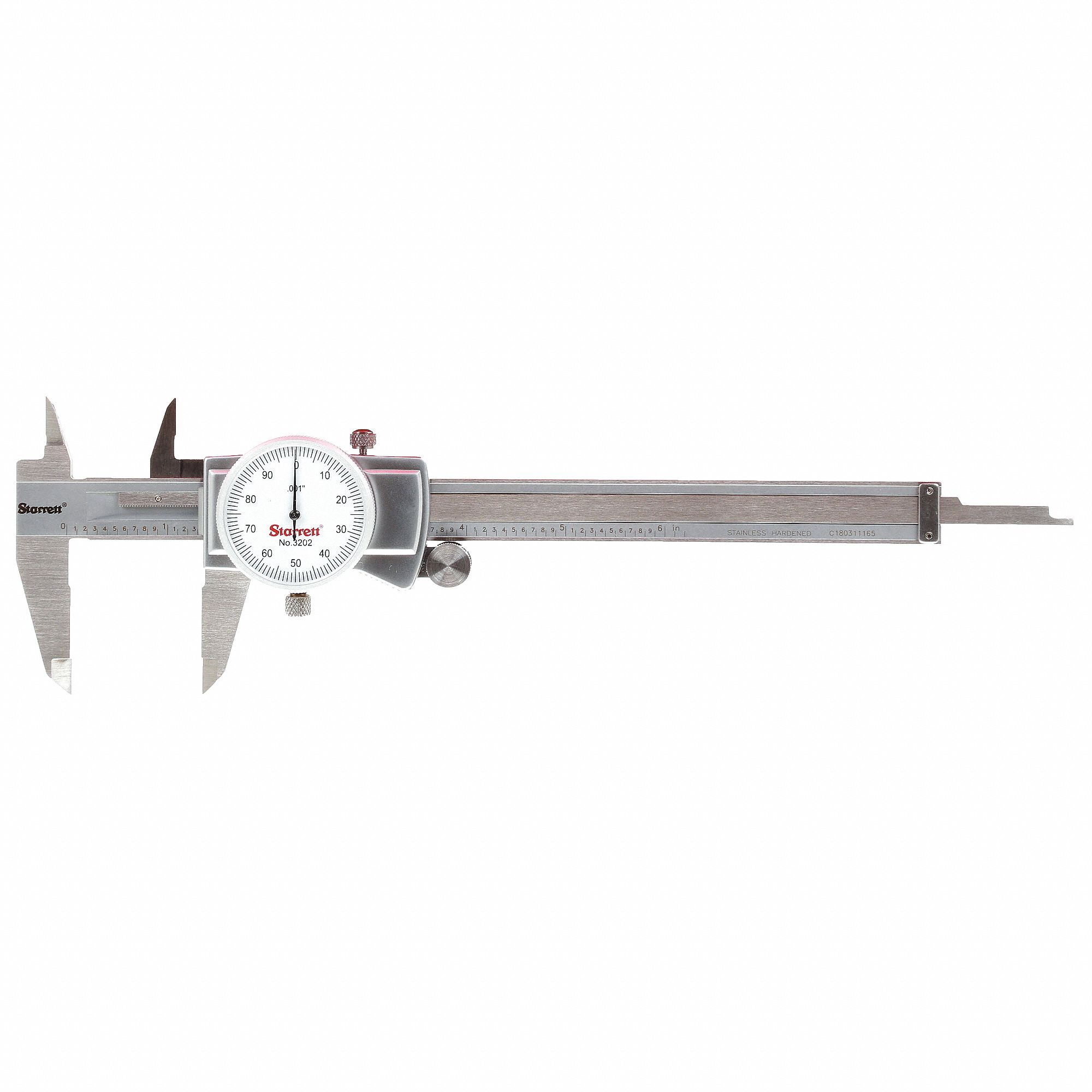 DIAMETER CALIPER, 0 TO 6 IN RANGE, +/-01 IN ACCURACY, 01 IN DIAMETER GRADUATION, 4-WAY