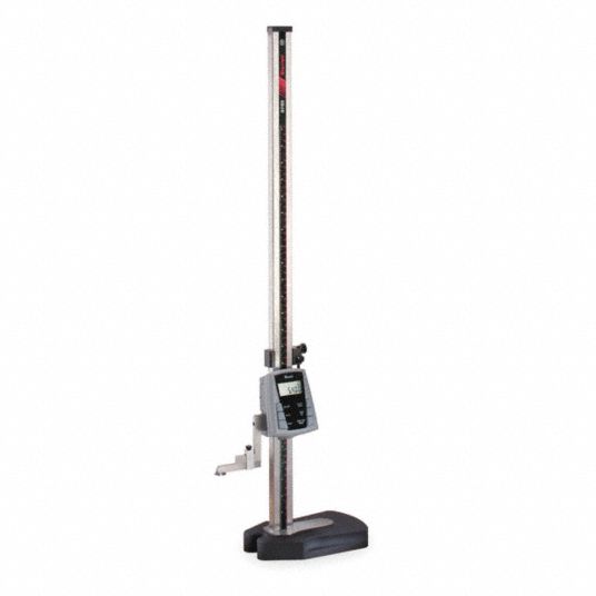 STARRETT Height Gauge, Range 0 to 24"/0 to 600mm, Accuracy ±0.002