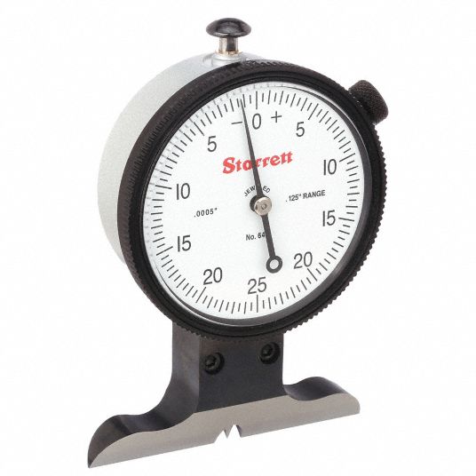 Dial deals depth gauge