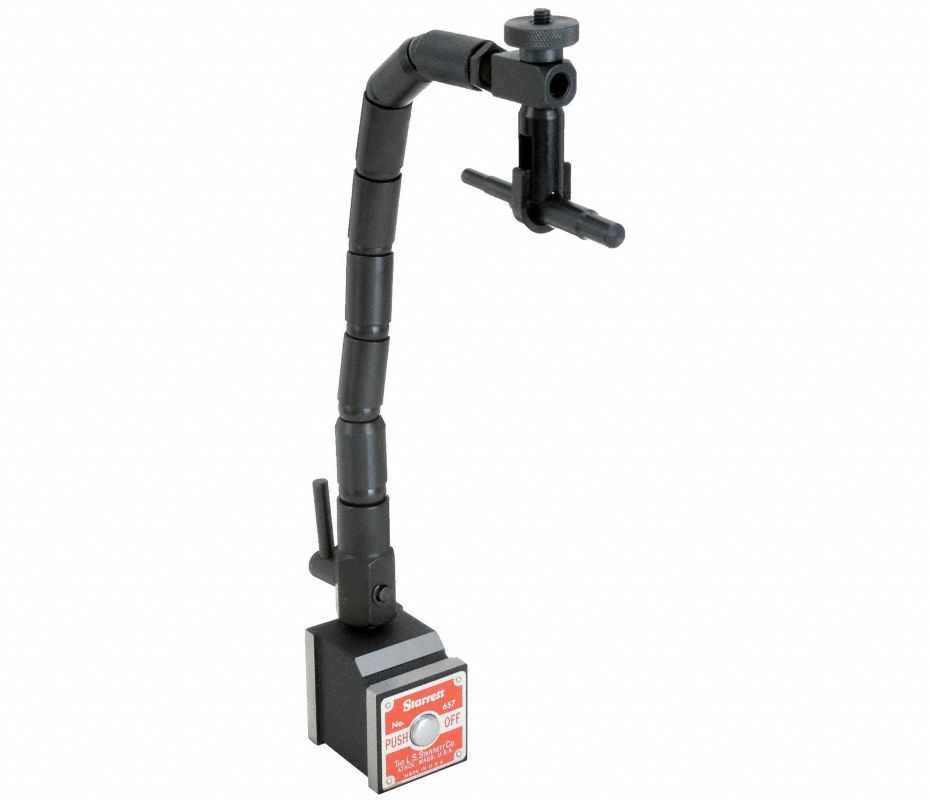 STARRETT Base Magnética con Enjamblaje de Poste, 100 Tracción Magnética ...
