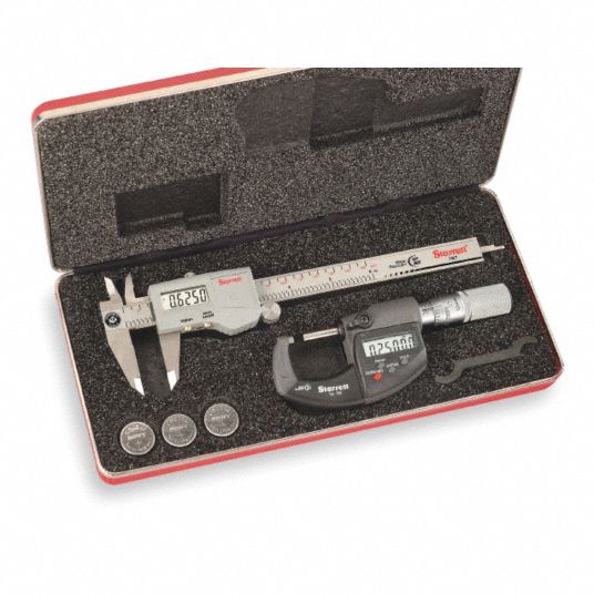 Starrett Basic Precision Measuring Tool Set