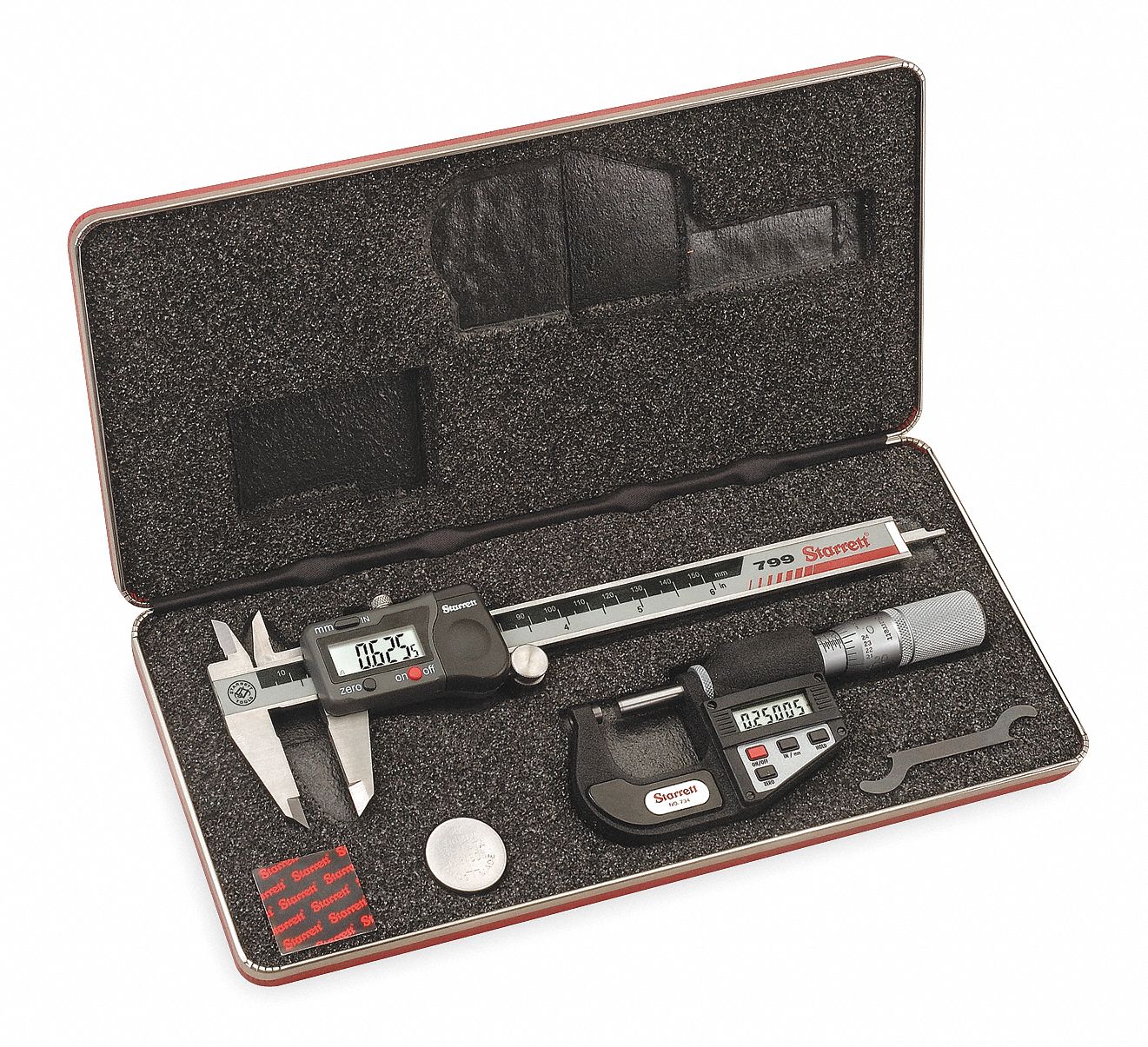 Starrett S766AZ Starrett Precision Measuring Tool Kit 2 Pieces