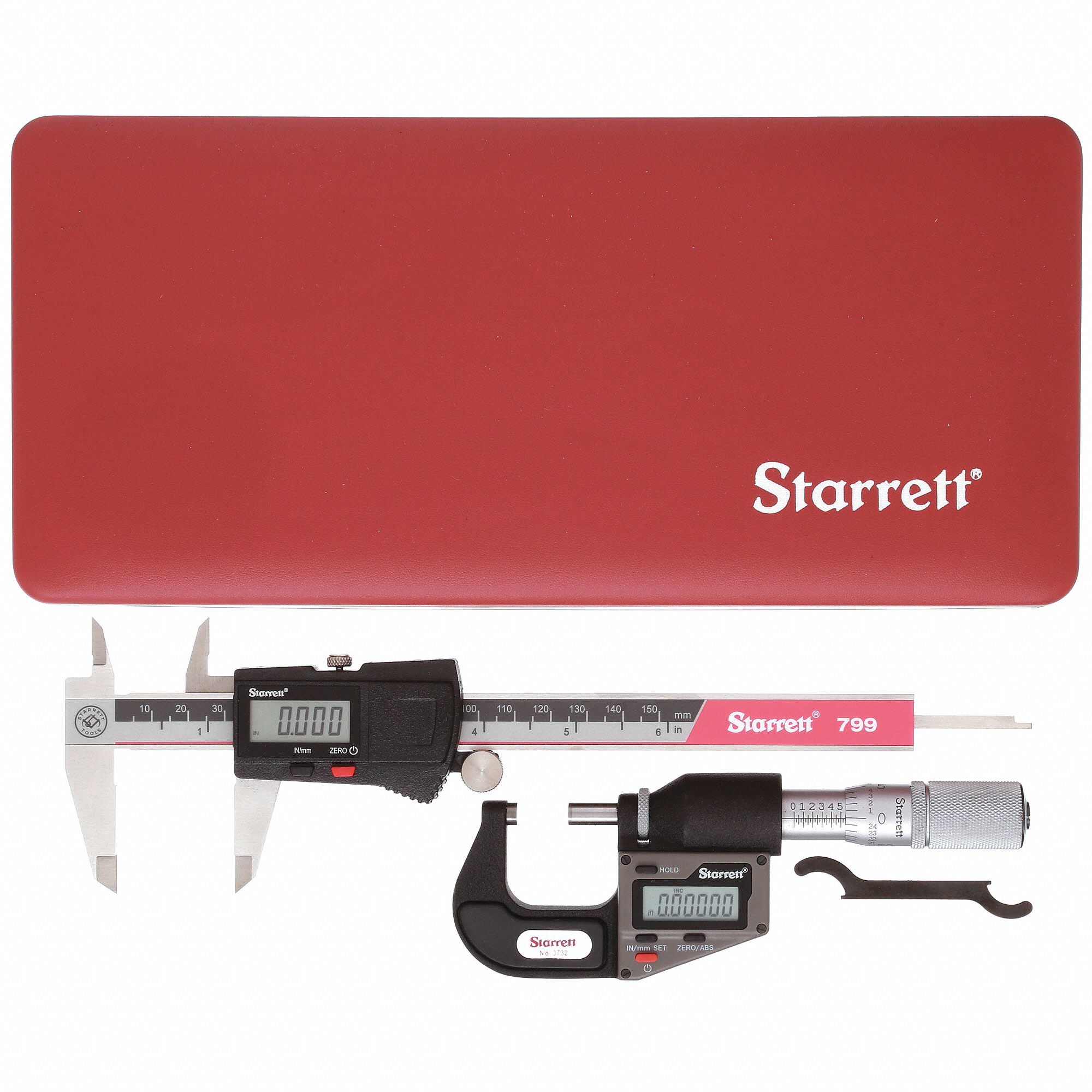 Starrett Basic Precision Measuring Tool Set