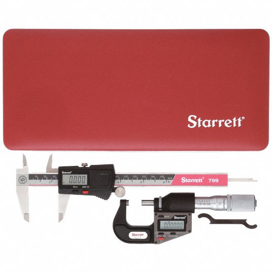 Starrett Mechanical Tool Set with Caliper - S9922