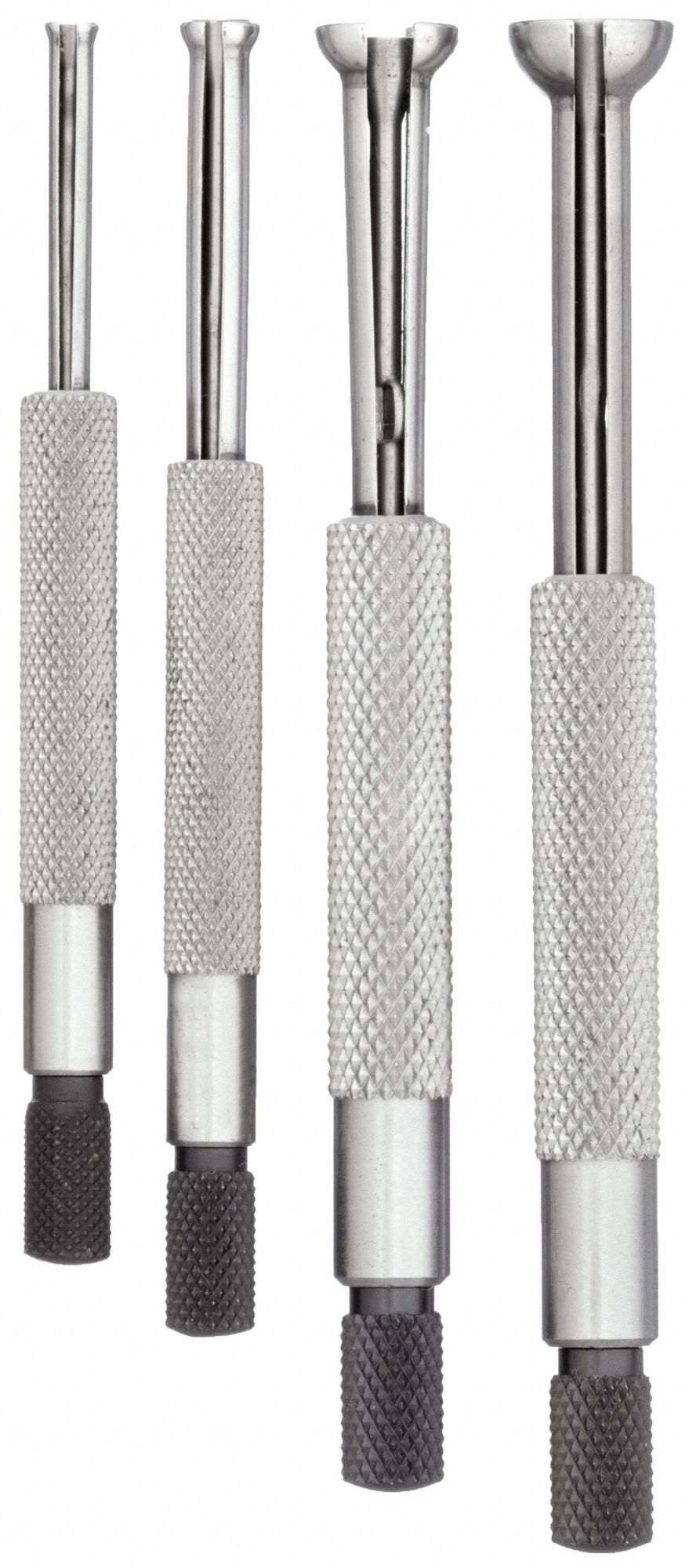 STARRETT Small Hole Gauge Set, Number of Pieces 4, Range 0.125 in to 0.