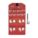 RADIUS GAUGE SET, FIXED LEAVES WITH HANDLE SET, 25 LEAVES, +/-02 IN ACCURACY