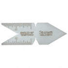 CENTRE GAUGE, FOR UNIFIED THREAD TYPE, 14THS/20THS/24THS/32NDS GRADUATIONS, 60 °  ANGLE