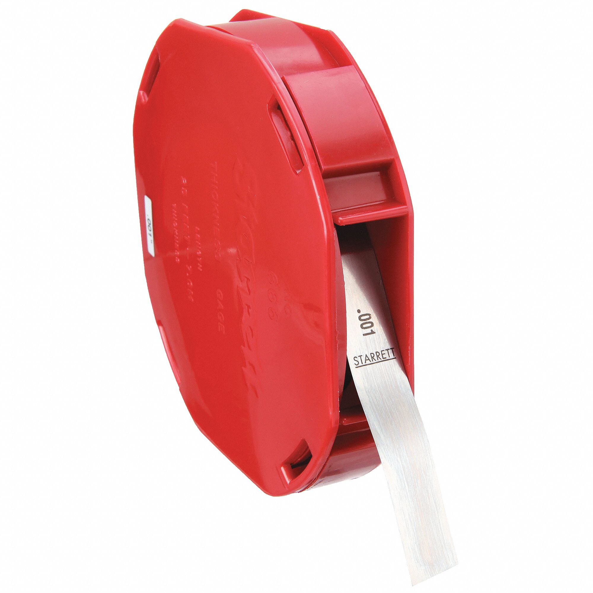 Feeler Gauge Stock Roll: Thick Gauge Stock, +/-0.001 in Tolerance, 25 ft Roll Lg, Steel